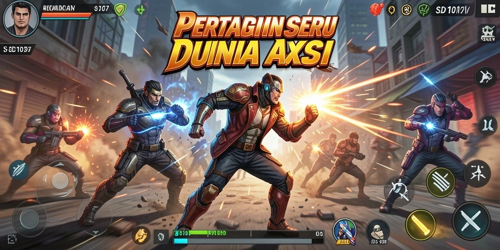 Gameplay mendebarkan dengan grafis menakjubkan di SD107.