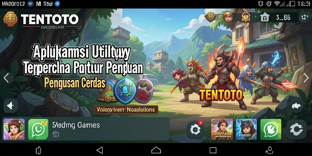 TAYANGAN ANTARMUKA TENTOTO YANG MENAWAN DAN FUNGSIONAL